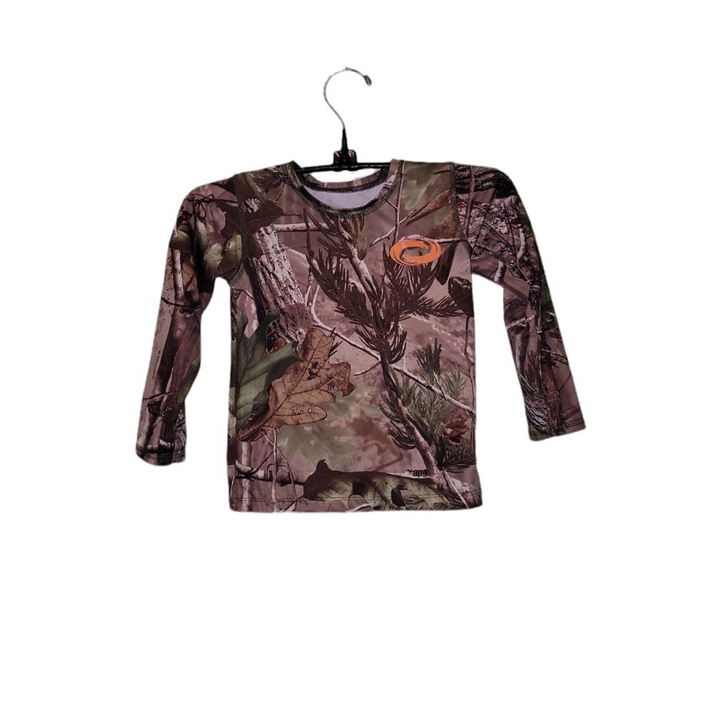 Academy Camo Top Unisex Pullover Long Sleeve